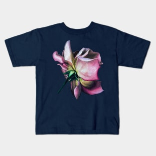 Pink rose Kids T-Shirt